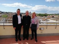 Pontificia Universita' della Santa Croce, Roma. 30 aprile 2019