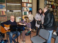 Mantova, 12 febbraio 2018. Biblioteca convento di S. Francesco.