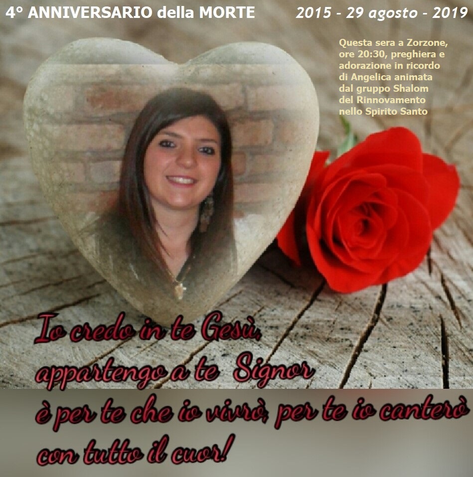 Preghiera Per Anniversario Di Morte